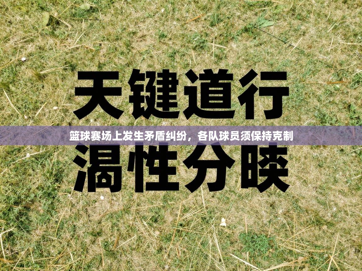 篮球赛场上发生矛盾纠纷，各队球员须保持克制  第1张