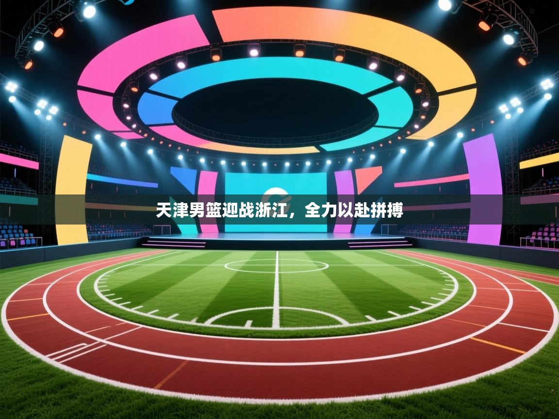 天津男篮迎战浙江，全力以赴拼搏  第2张